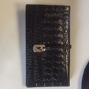 Brighton black leather wallet